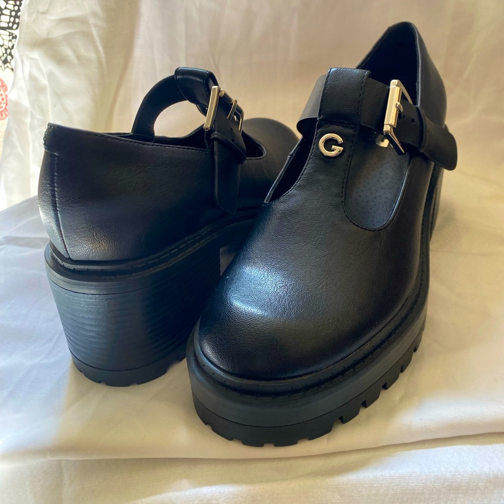 Guess GBG Los Angeles Chunky Platform Y2K Mary jane 6.5